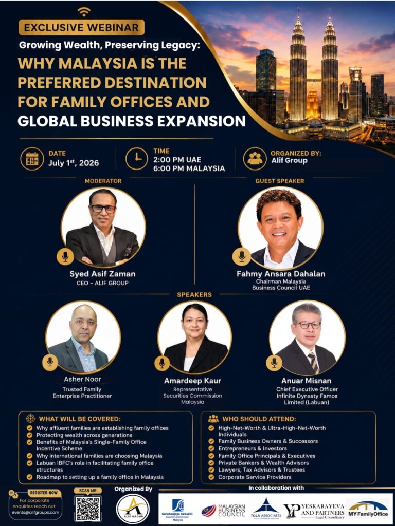 Growing Wealth, Lasting Legacy: ESTABLISHING A FAMILY OFFICE IN MALAYSIATHROUGH LABUAN IBFC